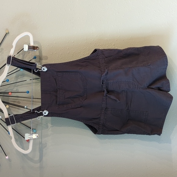 Abercrombie Kids 9/10 Shortalls Gray - Picture 1 of 10